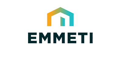 Logo di Emmeti, un'azienda collaboratrice di iltecnico2424 SRL, simbolo di prodotti energetici e di climatizzazione di alta qualità.